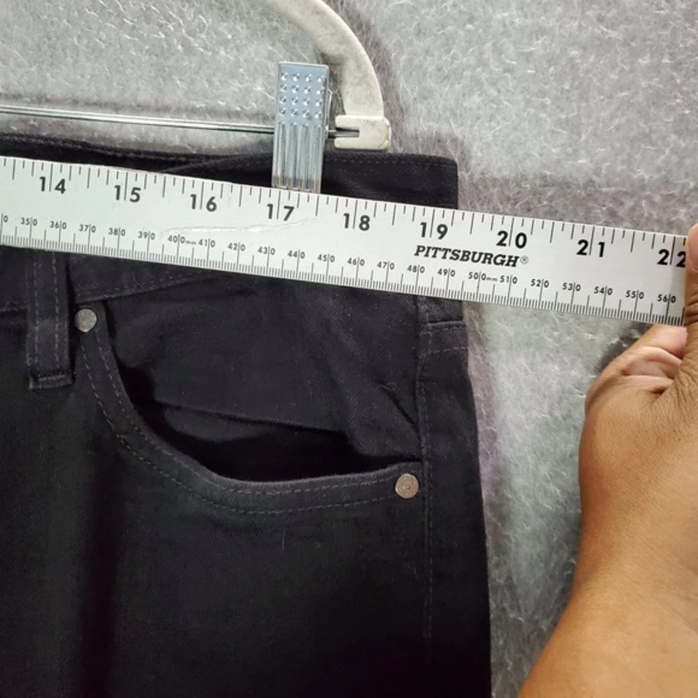 Michael Kors Men Jeans  36x32 Black Parker Slim Fit American Mill Denim‎